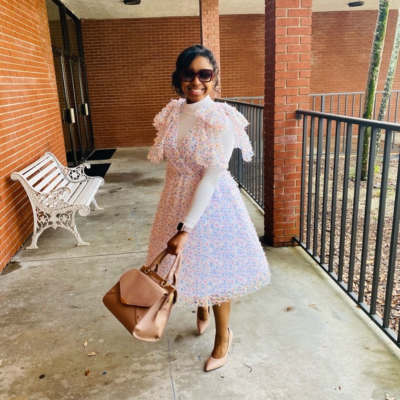 Halogen midi dress - Picture 2 of 4